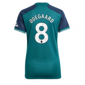 Arsenal Martin Odegaard #8 Replica Third Stadium Shirt for Women 2023-24 Short Sleeve